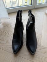 Stiefeletten Schwarz Gr. 36 Western-Style, wenig getragen 👢