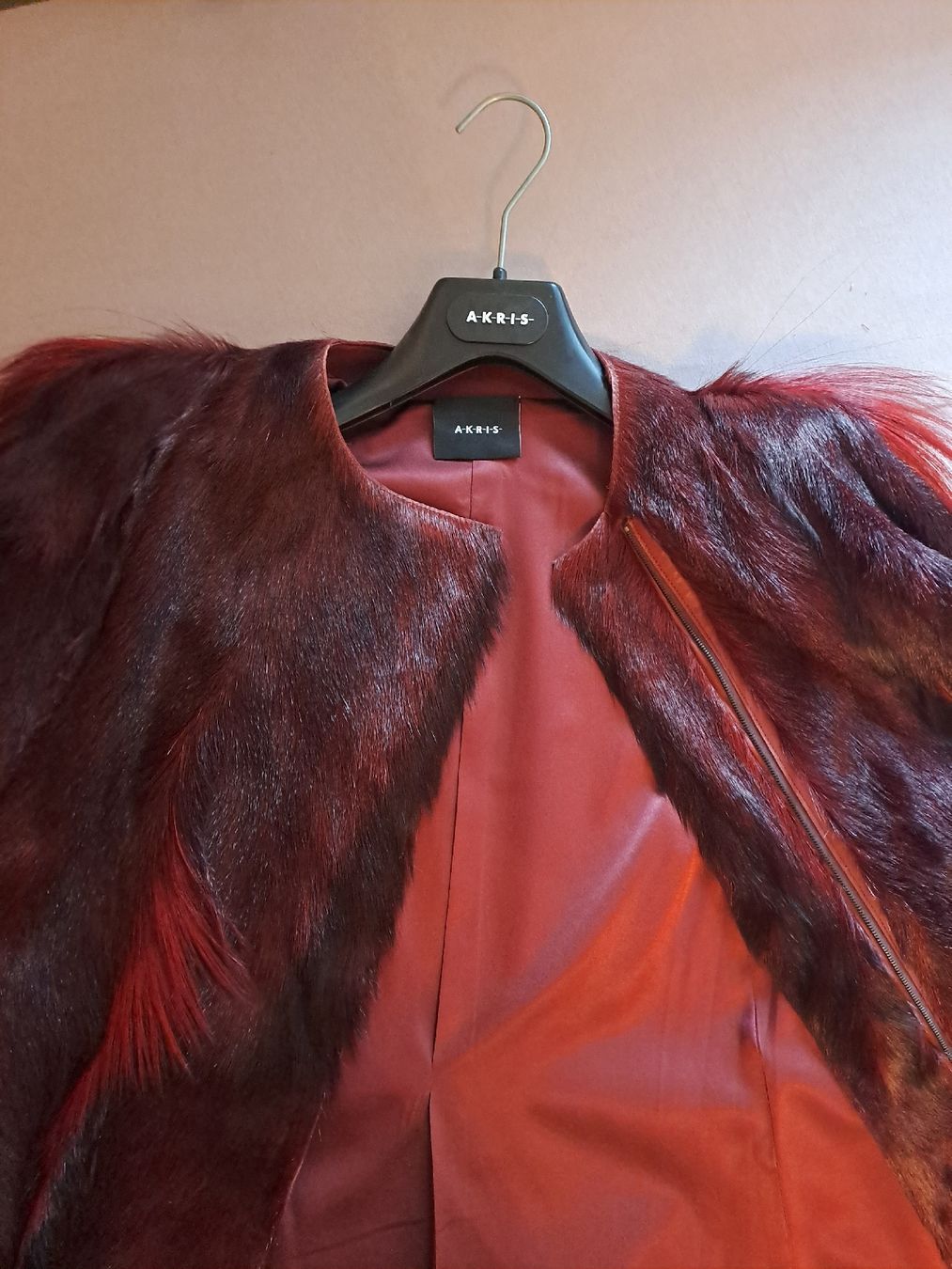 Akris Sonstige Damenmode: Akris Cape Leder/Fell Gr. 36 Runway Piece – Neu (gemäss Beschreibung) aus Romanshorn von awaken 9