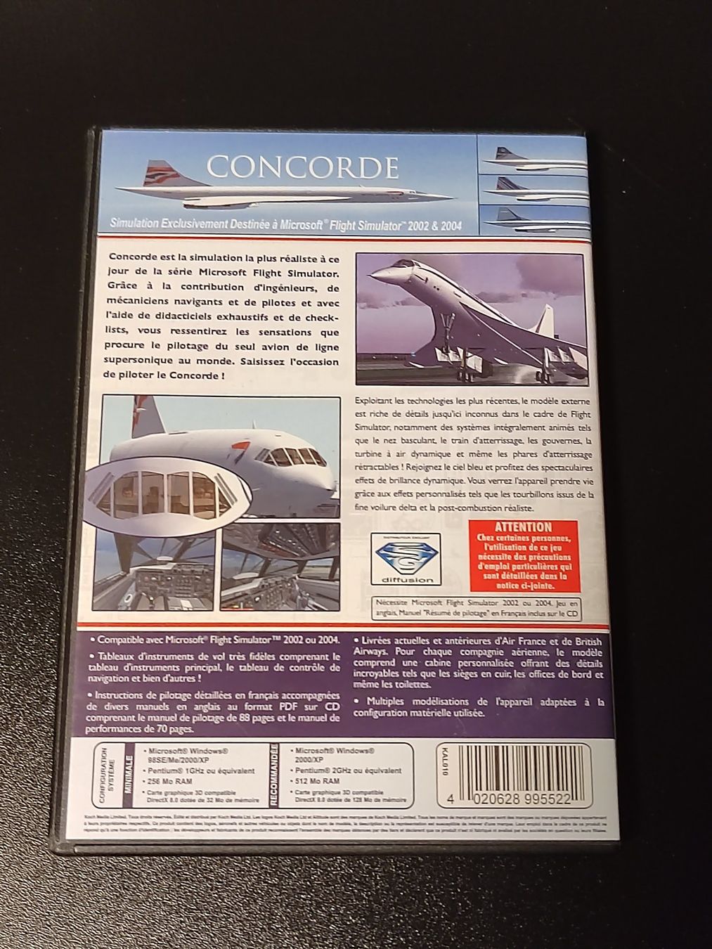 Microsoft Spiele: Concorde Extension Microsoft Flight Simulator 2002-2004 – Gebraucht aus Fribourg von noo_75x7 1