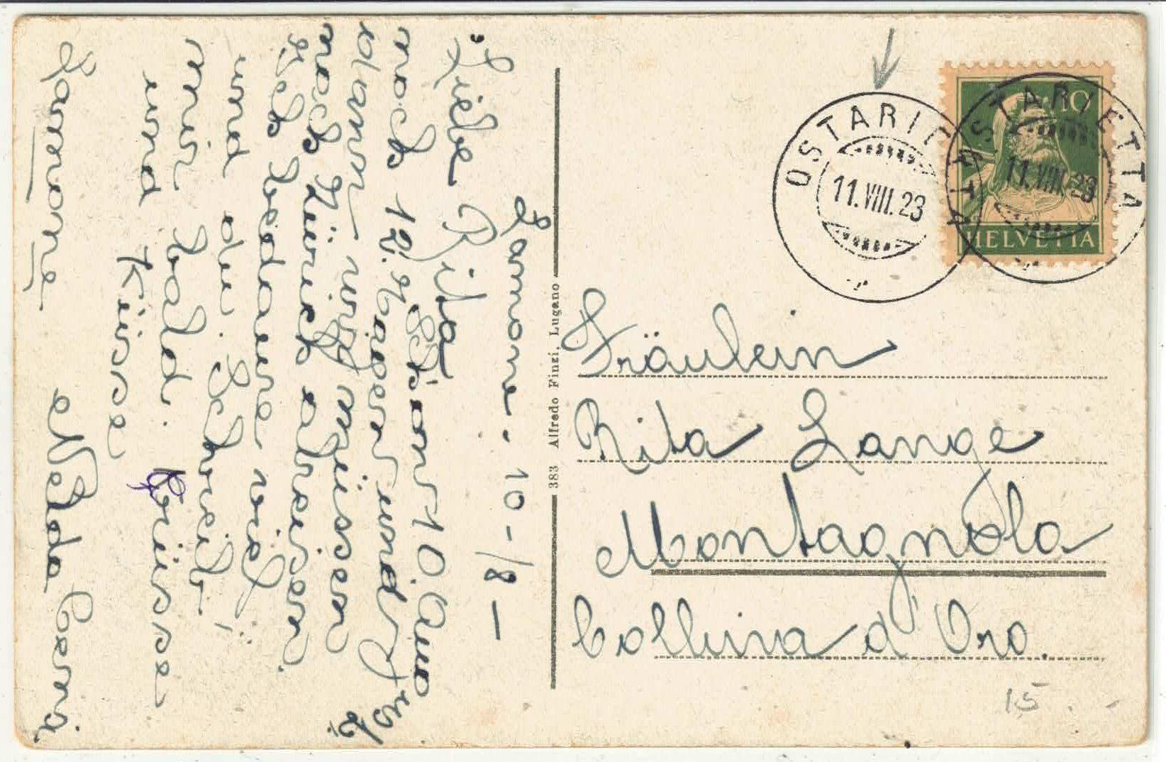 Cartes postales: Ricardo di Lamone – D'occasion à Ettingen par Kartenplanet 1