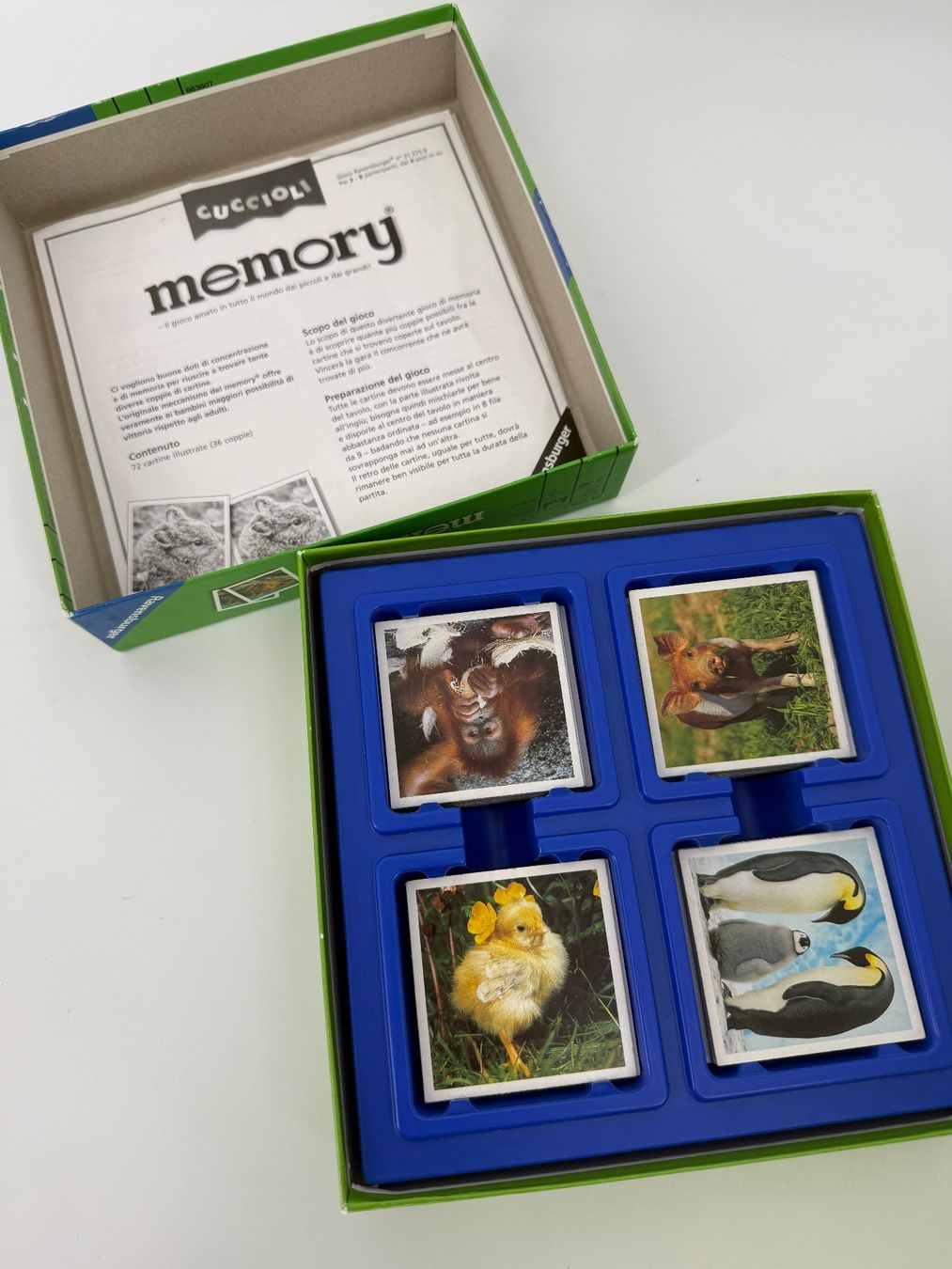 Ravensburger Giochi: Ravensburger Tierkinder Memory – Usato da Auenstein venduto da moin. 2