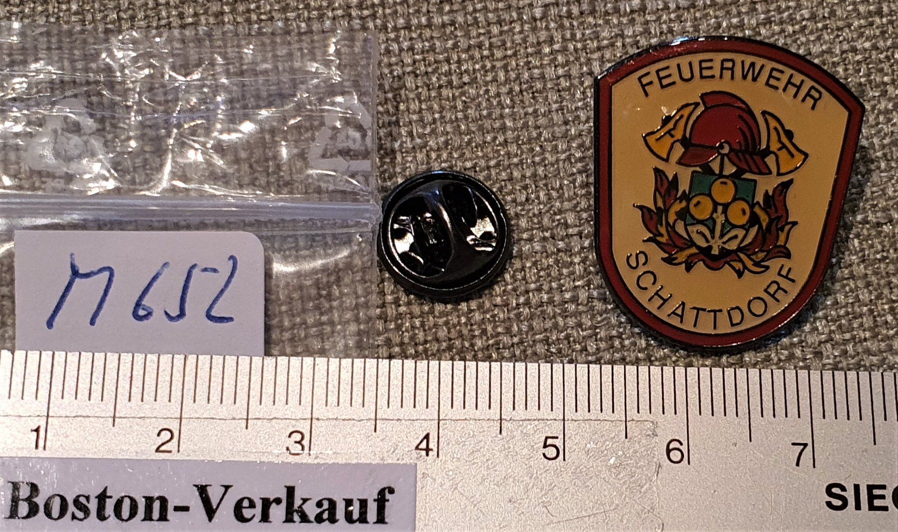 Modellini di ferrovie: M652 - Pin Feuerwehr Schattdorf – Usato da Reinach BL venduto da Boston-Verkauf 1