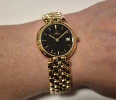 Venus montre vintage, plaqué or, pour femme, élégante.
