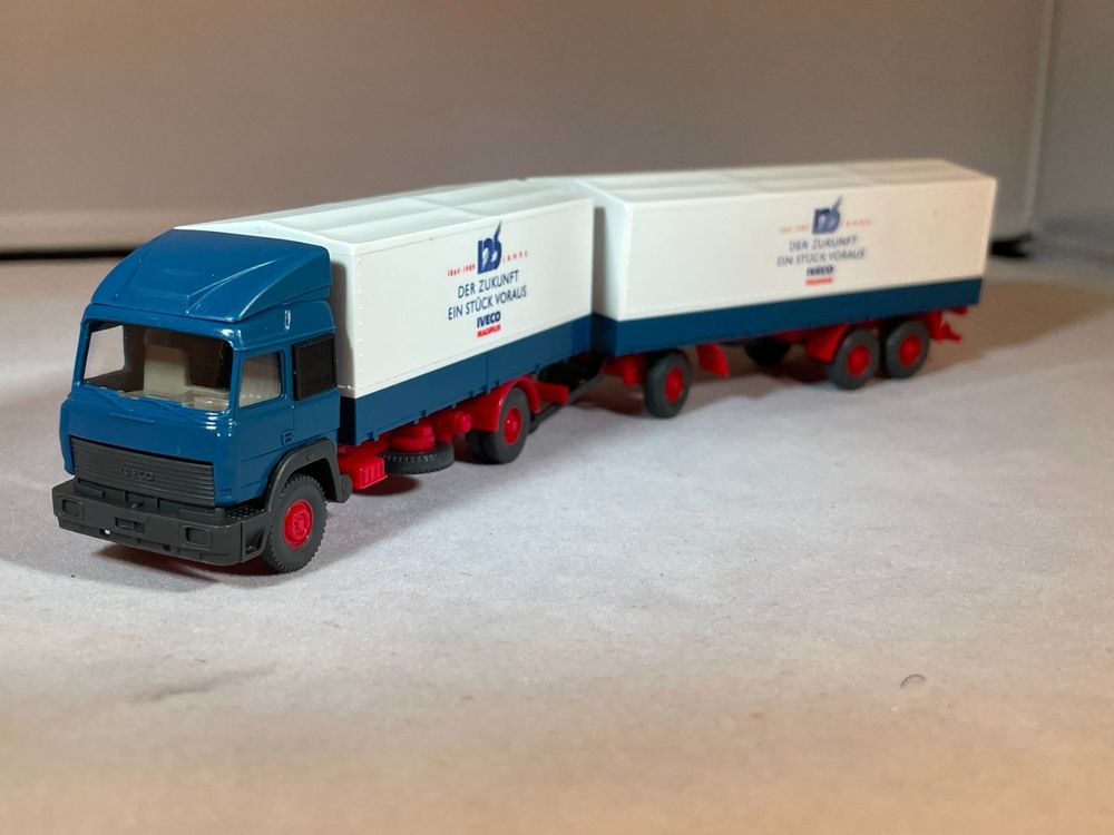 Modèle Réduit 1/87 Benne Basculante Wiking - Noire - Référence 038819 - Neuf En Boîte