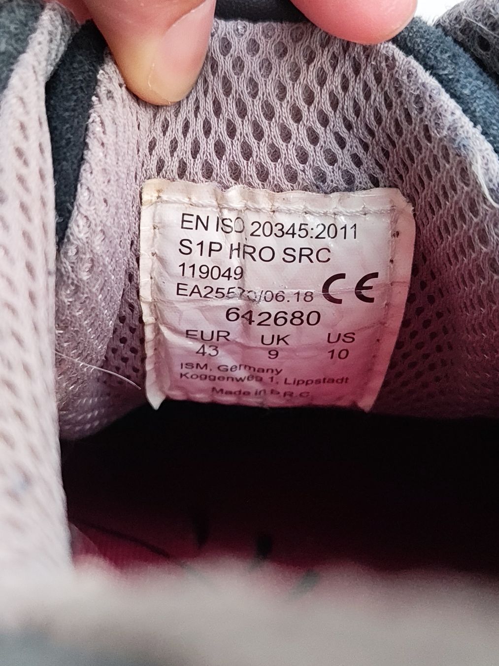 Puma Herrenschuhe: Puma Sicherheitsschuhe S1P HRO SRC Grösse 43 – Gebraucht aus Seuzach von dan1991 4