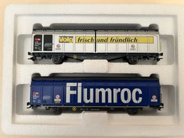 Güterwagen SBB Schiebewandwagen 2-teilig (Märklin 48024)
