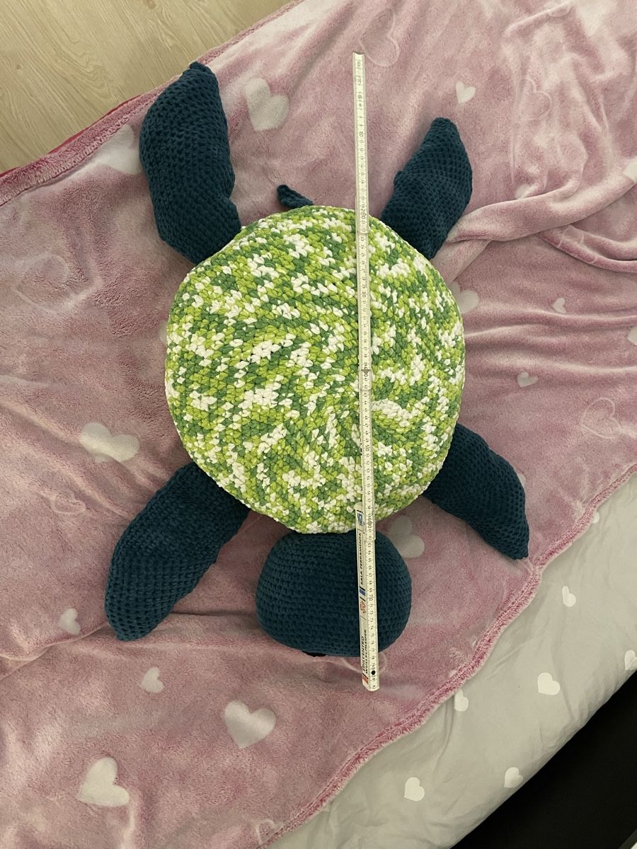 Lana: Hand gehäkelte Schildkröte amigurumi – Usato da Airolo venduto da Bagaion99 4