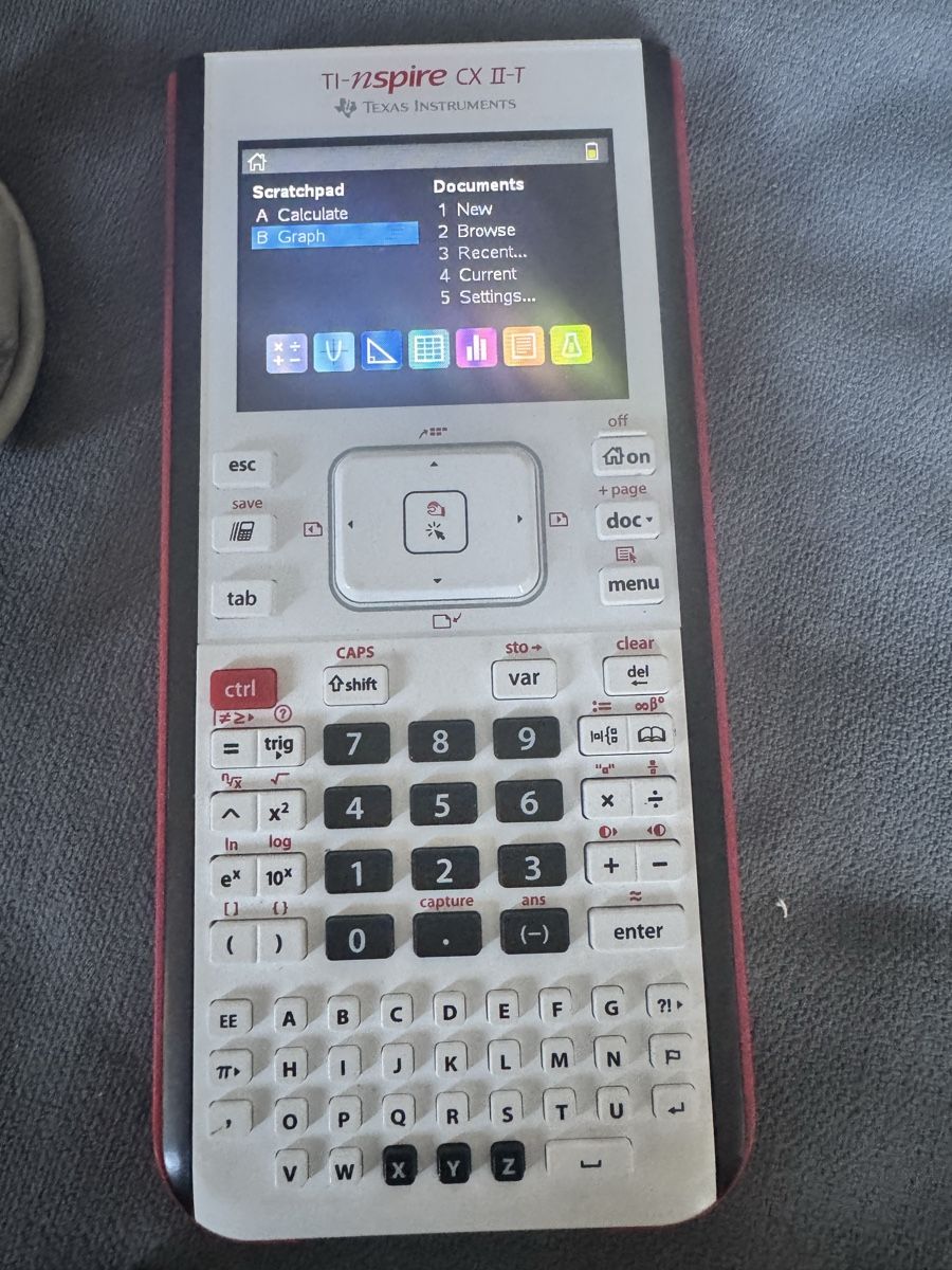 Calculatrice graphique Texas Instruments TI-Nspire CX II-T (Gebraucht ...