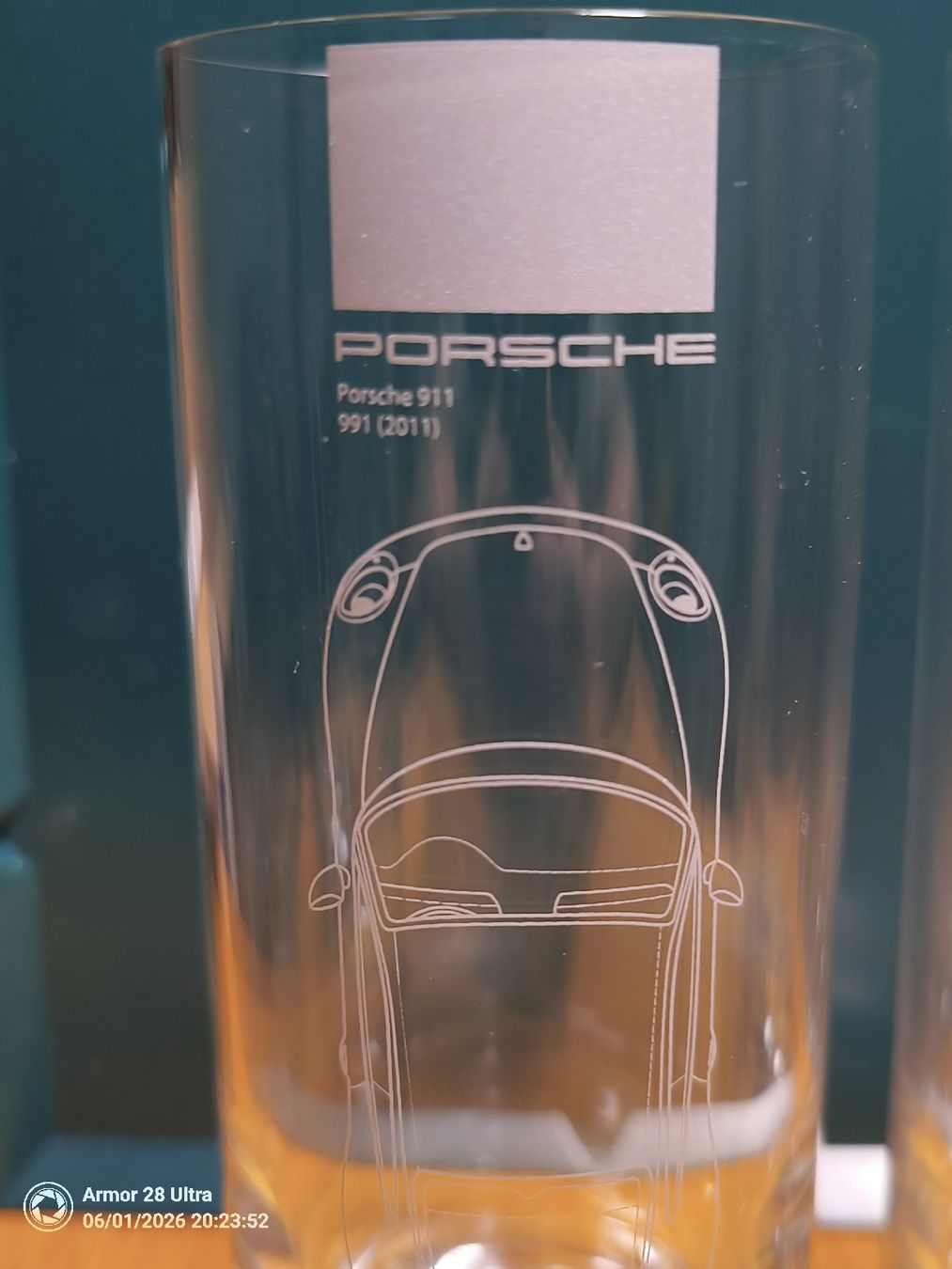 Porsche Bicchieri: Porsche 911 Gläser Set (3 Stk.) – Usato da Scherzingen venduto da The-C 1
