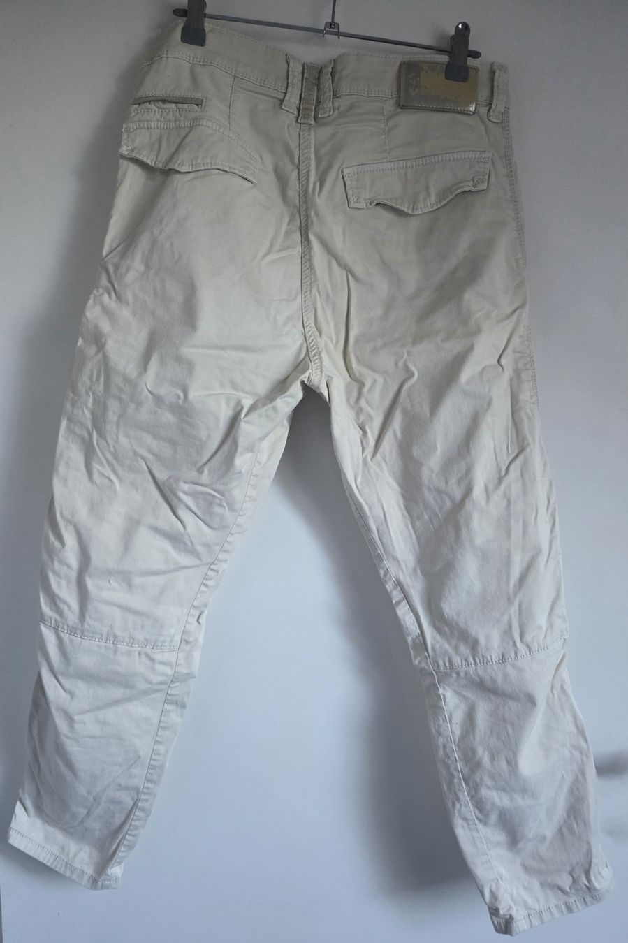 Pantaloni: Pantalon cargo MAC beige, T 38 – Usato da Fey venduto da foudresse 3