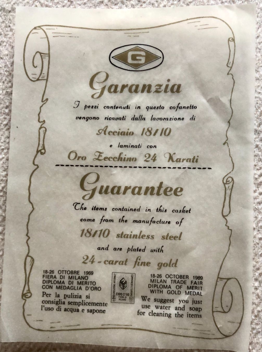 Bestecksets: Tortenschneideset – Neu und originalverpackt aus Naefels von Lenanae 2