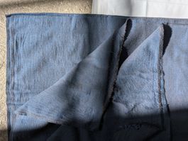 Khadi Baumwolle leicht dunkelblau 2 m x 1.14 m