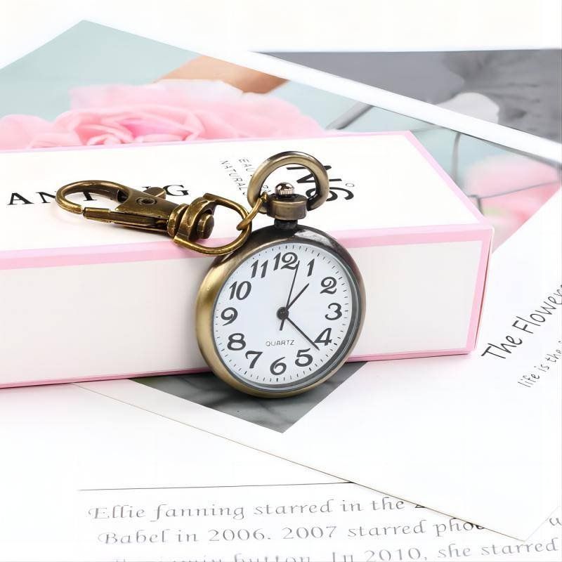 Uhren: Quarz Taschenuhr mit Anhänger – Neu und originalverpackt aus Diepoldsau von preisparadies-ch