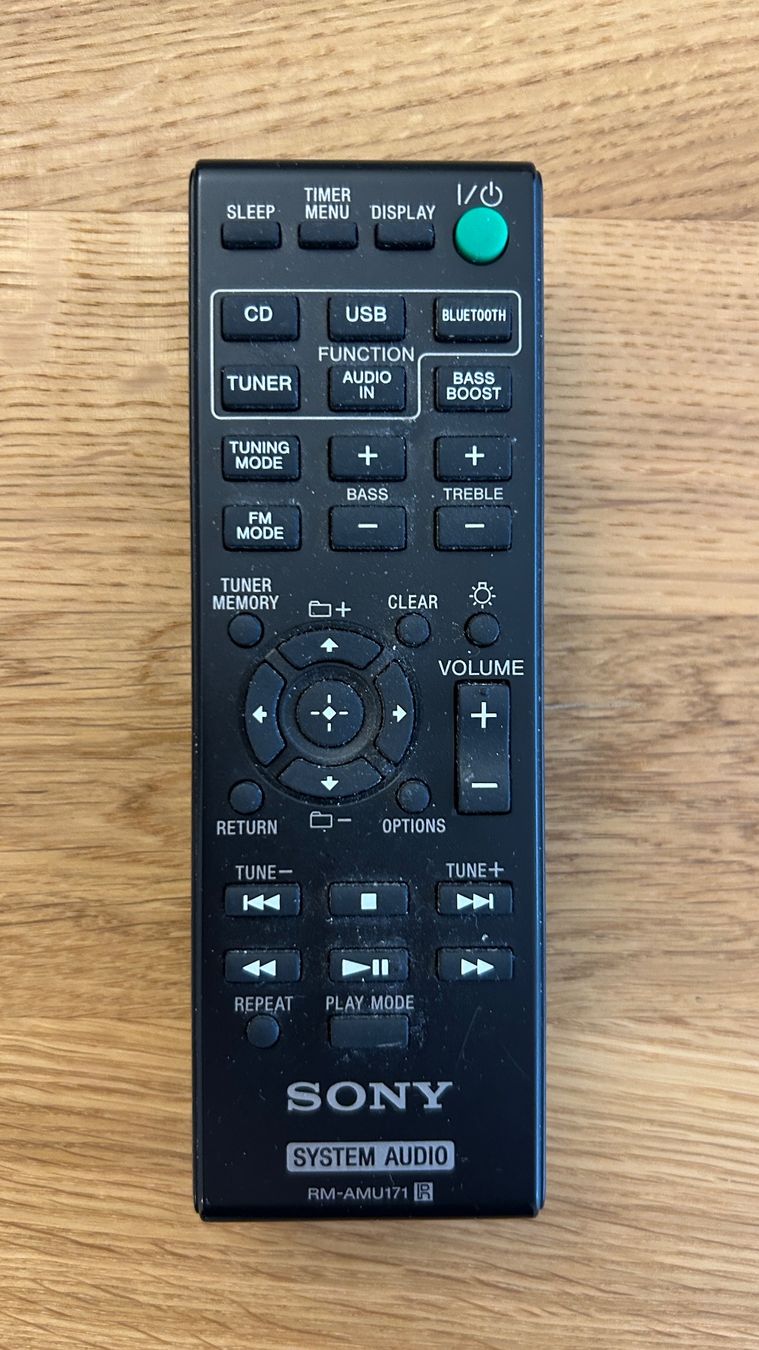 CD: Sony Home Audio System CD / Radio – Usato da Erlinsbach venduto da Basi67 7