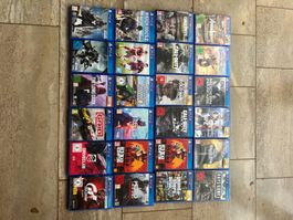 24 PS4 Spiele als Set