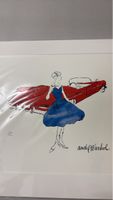 Andy Warhol Druck mit Buick und Dame wie neu