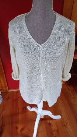 Strickpullover CASSIS creme Grösse 42 100% Acryl