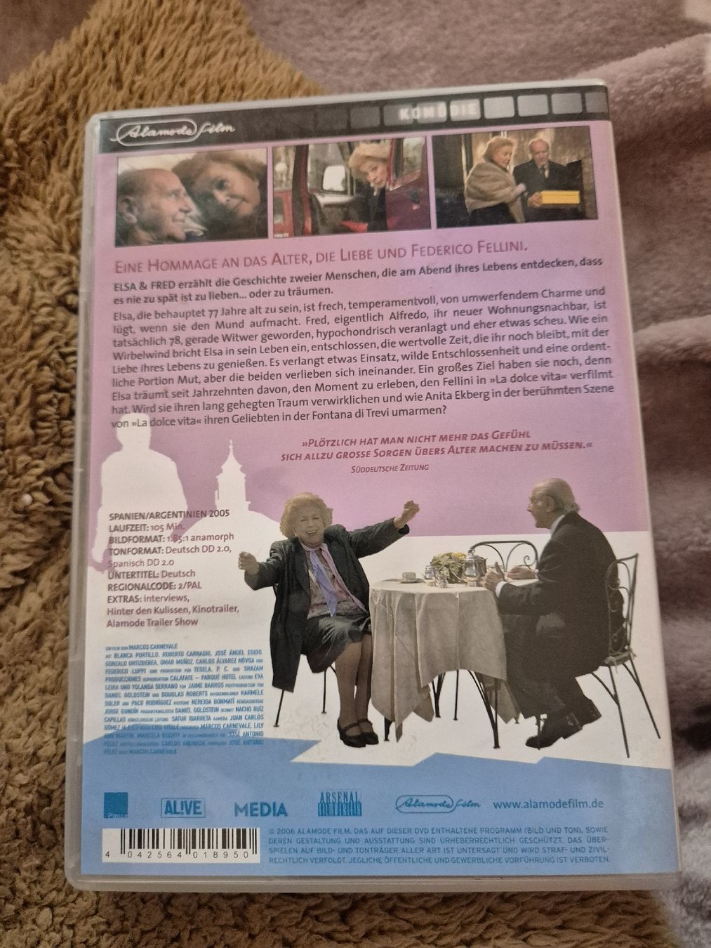 Tutti i DVDs: DVD - Elsa & Fred - Liebe im Alter – Usato da Elsau venduto da 1995staub 1