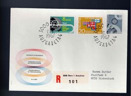 FDC 1967 Einschreiben