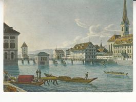 Zürich um 1840 Retro