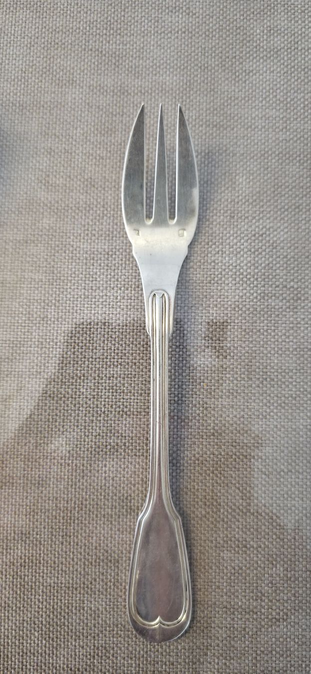 Hermès Set di posate: Antikes Silber Fischbesteck – Usato da Zürich venduto da ing_y7gf 3