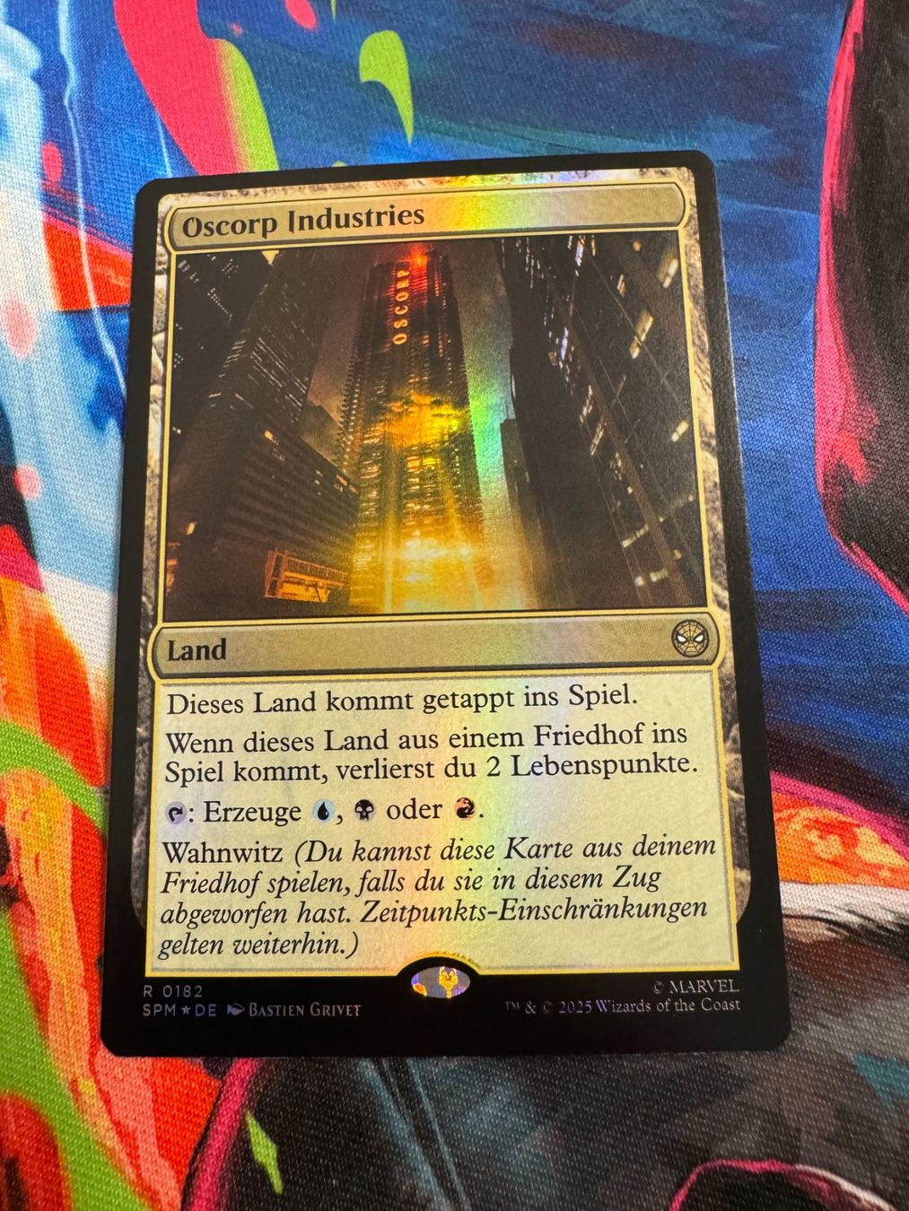 Magic The Gathering Sammelbilder & Trading cards: Oscorp Industries - Foil - Marvel's Spider-Man - Magic – Neu (gemäss Beschreibung) aus Bülach von Pfrenzel