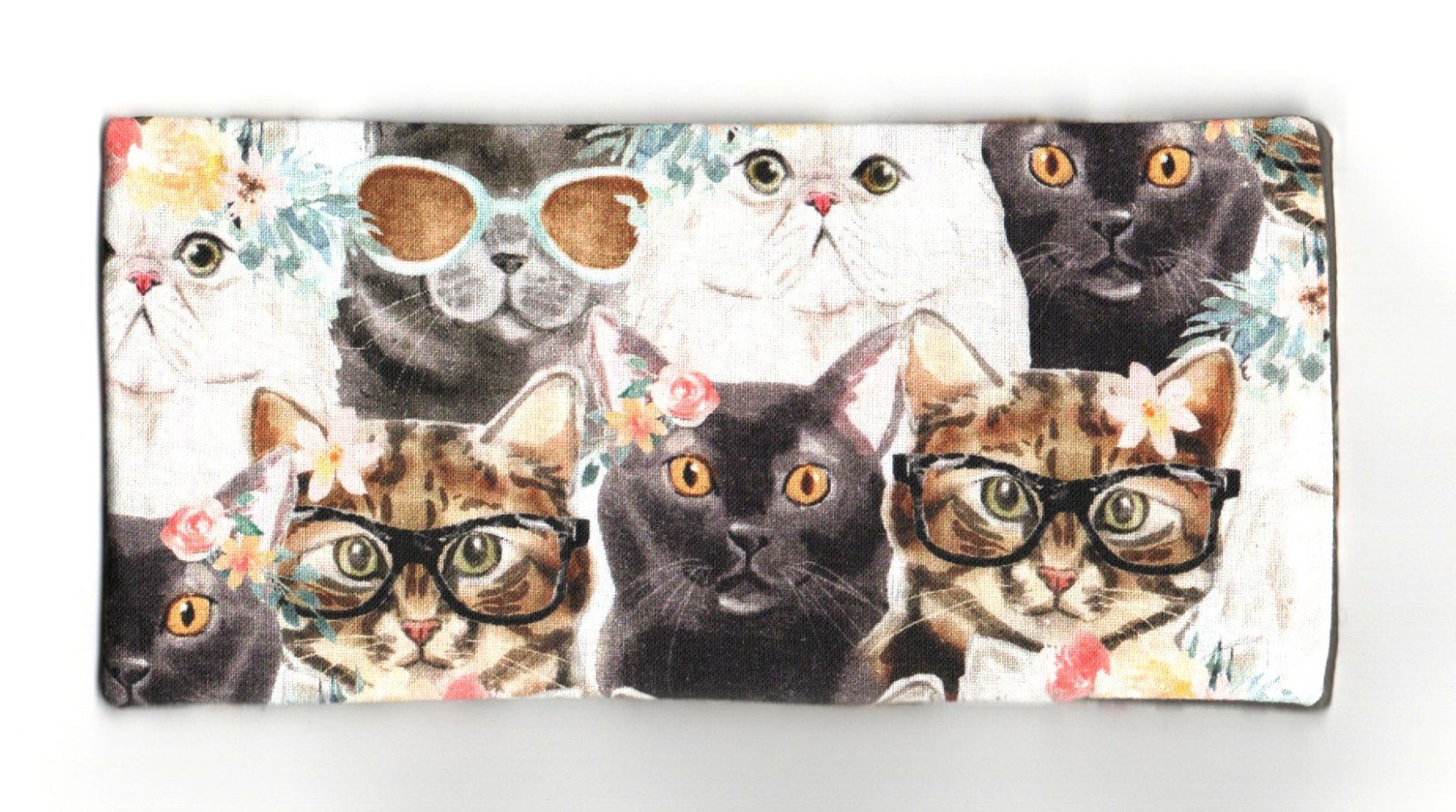 Altro in  Abbigliamento & Accessori: Brillenetui, Handyetui mit Katzen Handarbeit – Nuovo (secondo la descrizione) da Kriens venduto da Kraeutergarten