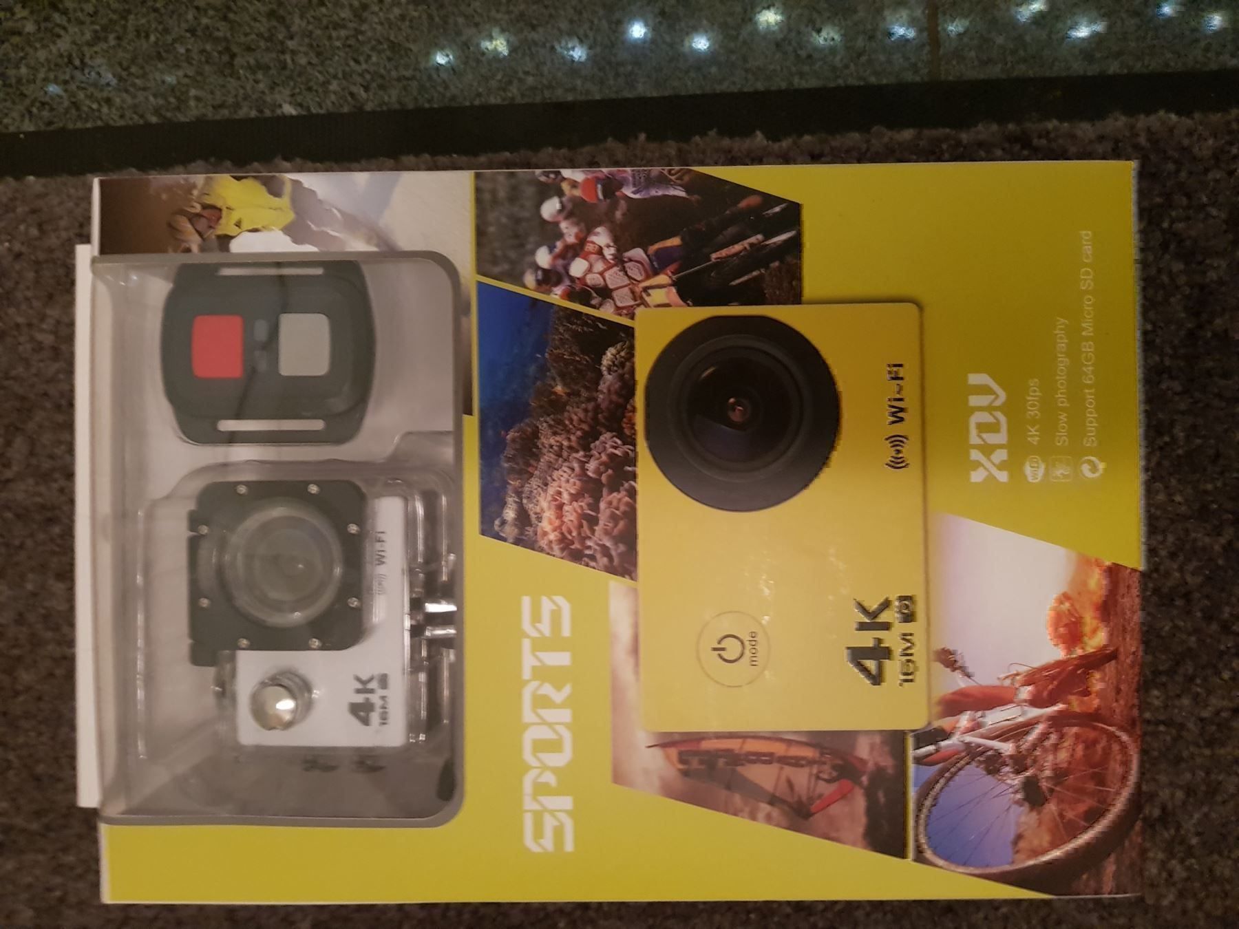 Action Cam: 4 K  Sportscam mit Remote 16 Megapixel! – Neu und originalverpackt aus Wynau von Intexpool24 5