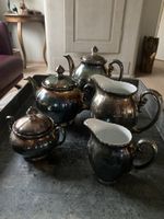 Tee- Kaffeeservice Bavaria 5-teilig metallisiert