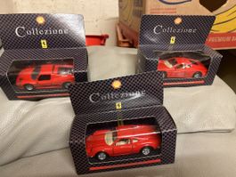 3 Ferrari Shell Collezione Modellauto 1/38 (L)