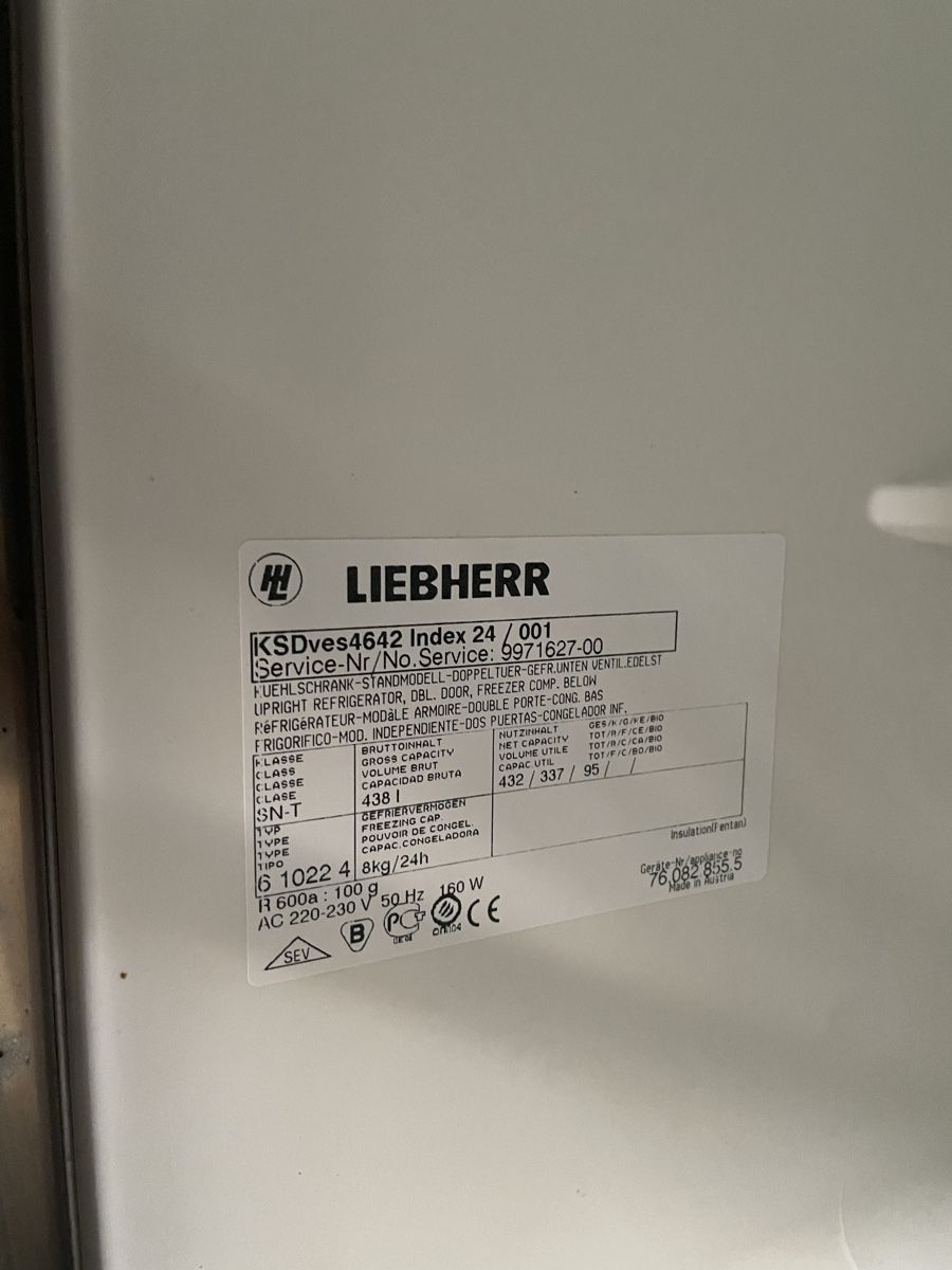 Liebherr Réfrigérateurs: Liebherr Kühlschrank mit Gefrierschubladen Extra Breit – D'occasion à Nidau par Nicolasbaenz 2