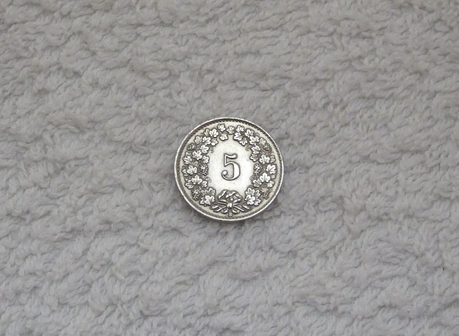 Tutti le monete: 5 centimes/rappen 1943 – Usato da Nyon venduto da Ilmi09 1