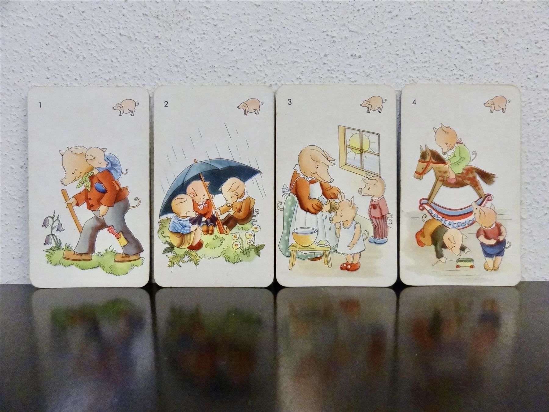 Giochi: altes Quartett LUSTIGE TIERBILDER – Usato da Kerzers venduto da wisaundso 8
