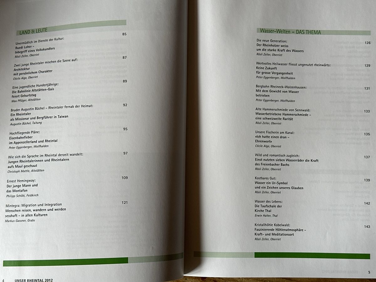 Libri: Unser Rheintal 2012 – Usato da Berschis venduto da Vild1 2