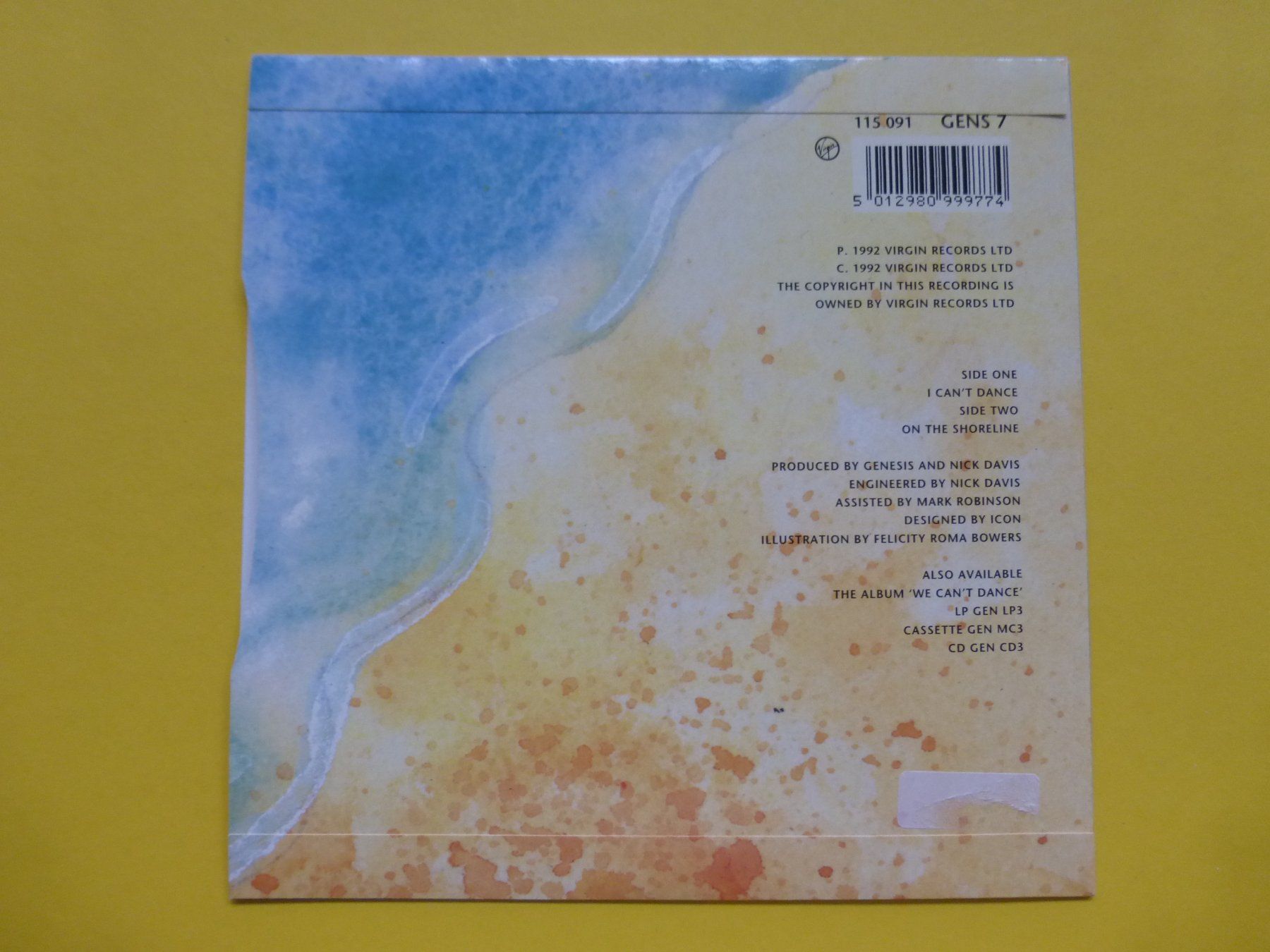Dischi in vinile: Genesis – I Can't Dance – Usato da Zürich venduto da Swiss57 1