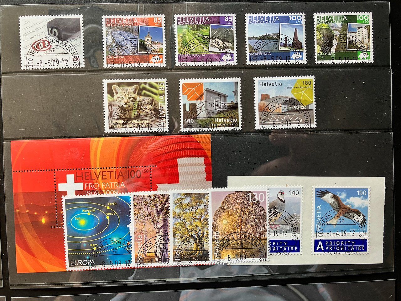 Tutti i francobolli: Jahresset 2009 Schweiz gestempelt – Usato da Nesslau venduto da zueri6 2
