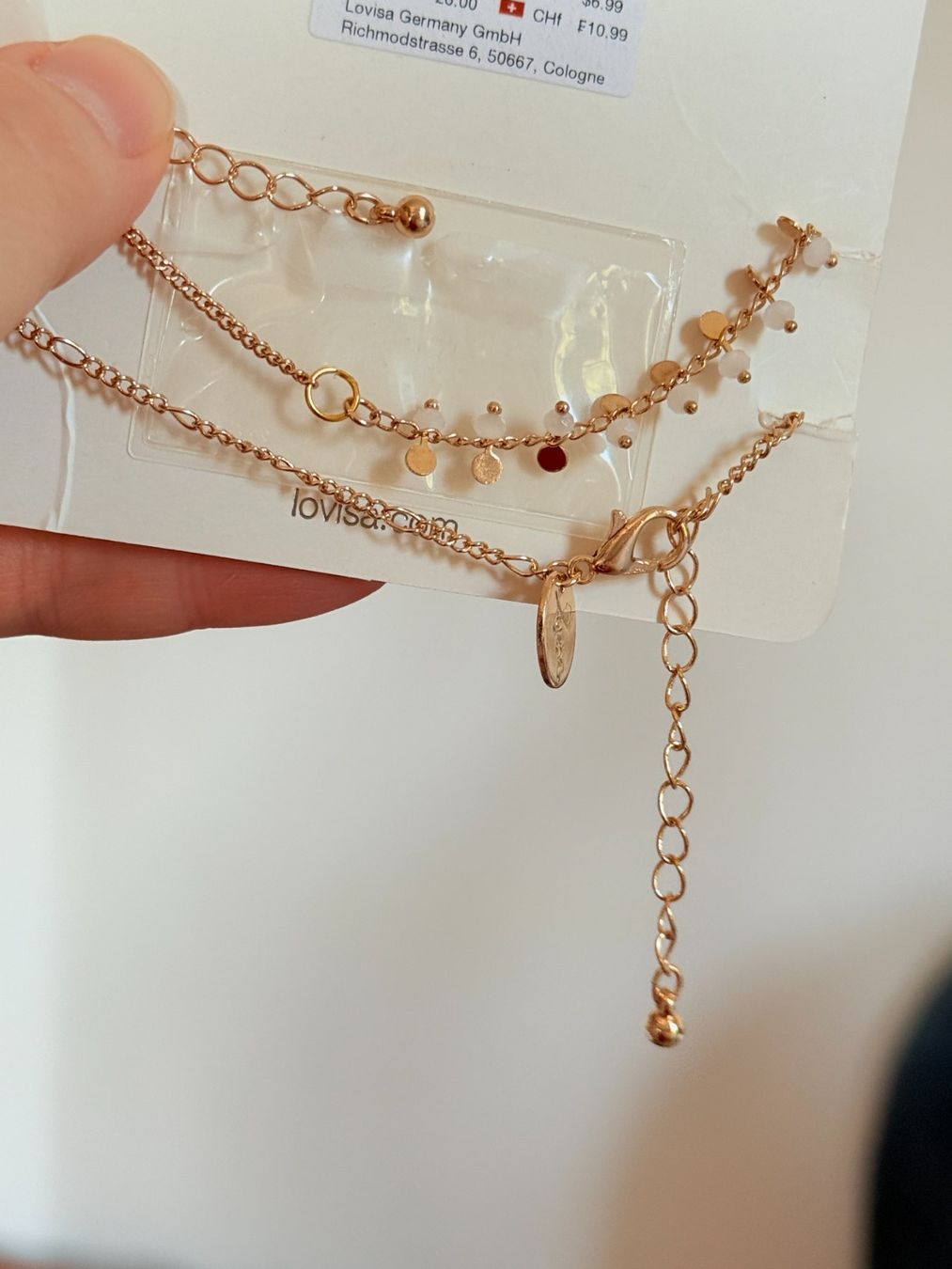 Bracciali & Braccialetti: Bracelet Lovisa nouveau état – Nuovo e nell'imballaggio originale da Genève venduto da AGBERG 6