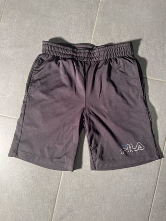 Schwarze Fila Sport Shorts, Grösse 140