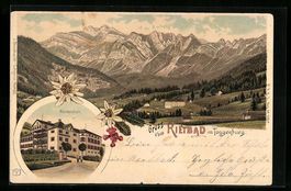 Litho Rietbad im Toggenburg, Kuranstalt,