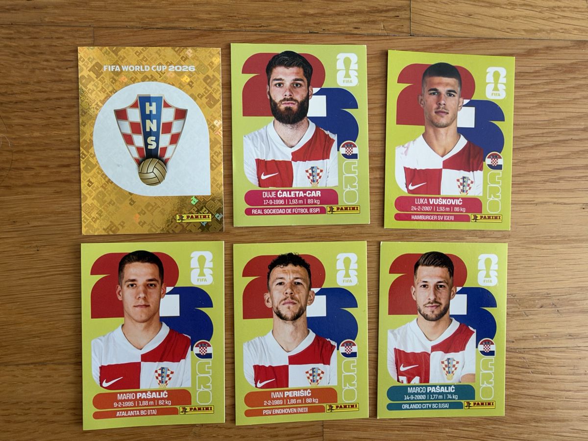 Panini Carte collezionabili: Panini Sticker CRO – Usato da Thun venduto da ina_8hwc
