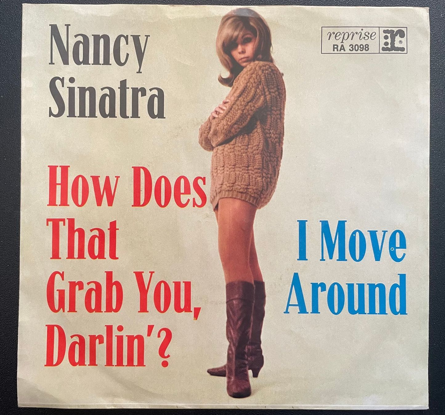 Schallplatten: 7", Nancy Sinatra, How does that grab You, Darlin'?, D – Gebraucht aus Kleinlützel von Vinylspezi