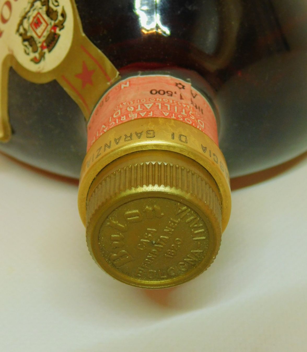 Spirituosen: Brandy Vecchia Romagna etichetta bianca 1970er – Neu (gemäss Beschreibung) aus Emmenbrücke von Neverlaand-22 4