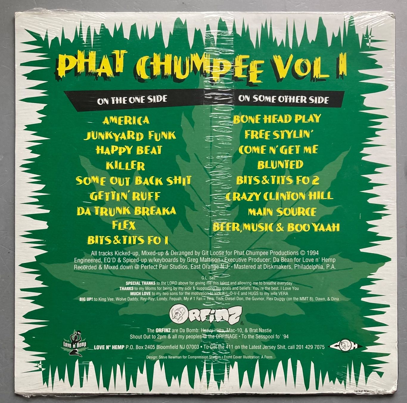 Dischi in vinile: GIT LOOSE - PHAT CHUMPEE VOL. 1 – Nuovo e nell'imballaggio originale da Poliez-Pittet venduto da Newtown-Records 1