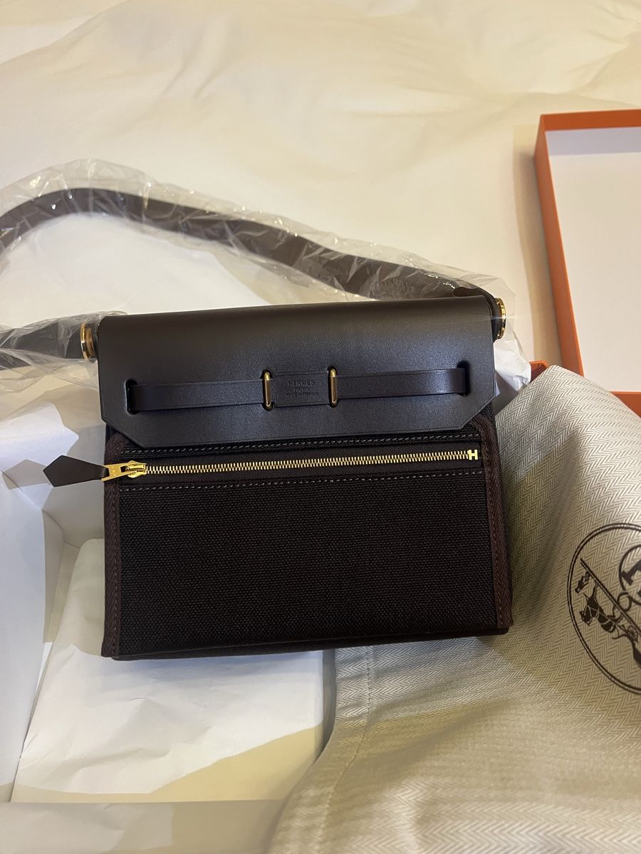 Hermès Borse: Herbag Hermes 20cm (mini) – Nuovo e nell'imballaggio originale da Lutry venduto da roxypoxy 2
