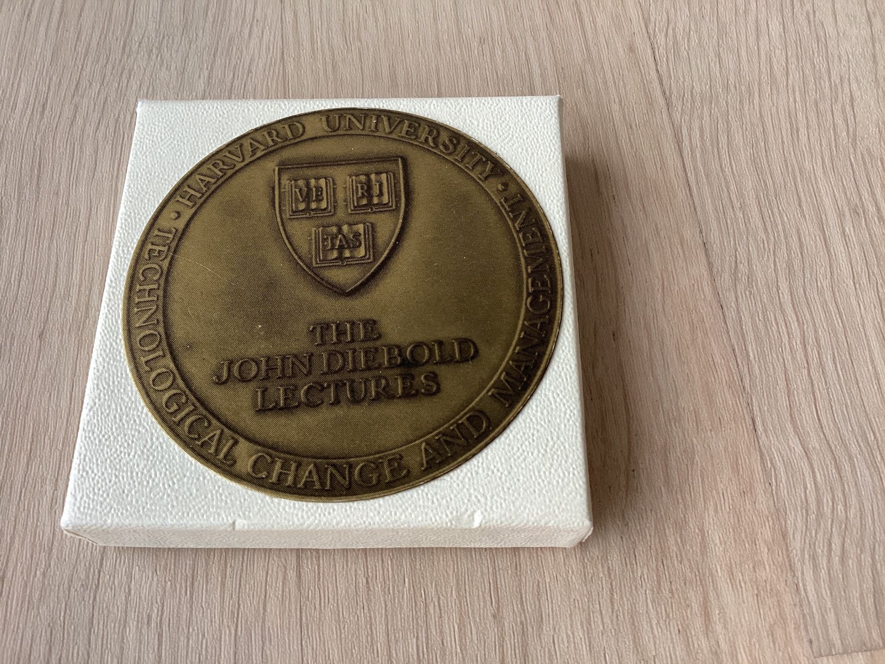 Medaillen: Harvard University Medaille John Diebold Lectures – Neu und originalverpackt aus Flawil von Barschfreak 5