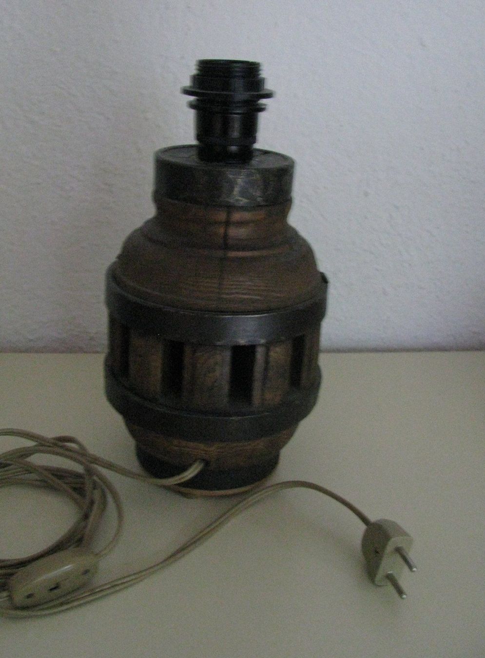 Lampen: Lampe aus Wagenradnabe – Gebraucht aus Küblis von Corvus8595 2