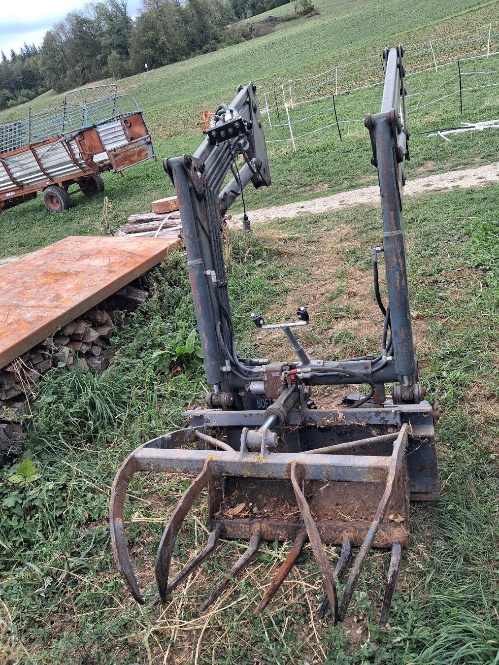 Hürlimann Trattori: Hürlimann Same Frontlader Quicke Q920 – Usato da sünikon venduto da SDF9898 2