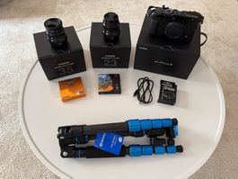 Set Fujifilm X-Pro 3, Fujinon XF 23mm, Fujinon XF 35mm.