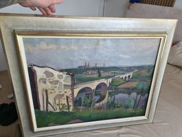 Edmond Heuzé 1949 Öl auf Leinwand