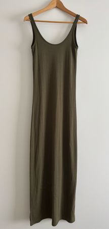Maxikleid von Vero Moda in Olivgrün Grösse XS